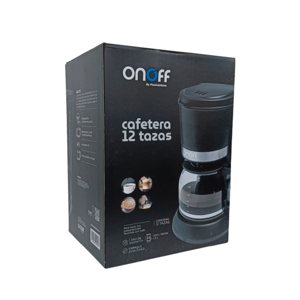 Cafetera 12 Tazas ON OFF - Imagen 6