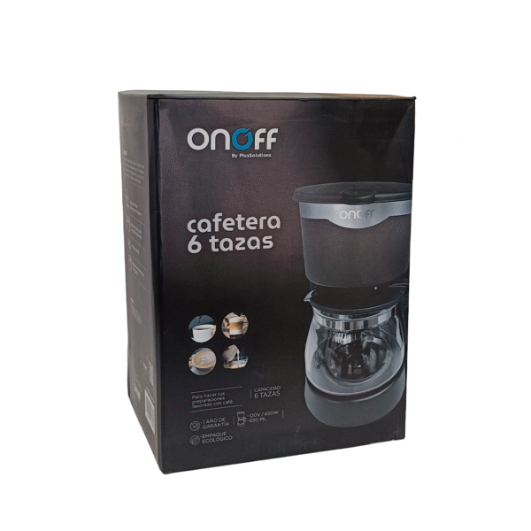 Cafetera 6 Tazas ON OFF - Imagen 4