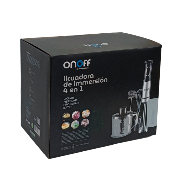 Licuadora de Inmersión 4 en 1 ON OFF - Imagen 5